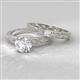 2 - Cael 1.00 ct Classic IGI Certified Lab Grown Diamond Solitaire Bridal Set Ring  