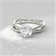 2 - Senara Desire Infinity Semi Mount Solitaire Engagement Ring 