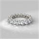 2 - Lucida 4.00 mm Round Diamond U Prong Eternity Band 