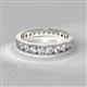 2 - Celina 3.00 mm Round Lab Grown Diamond Eternity Band 