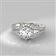 2 - Meryl Signature Semi Mount Split Shank Engagement Ring 