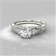 2 - Belinda Signature Semi Mount Engagement Ring 