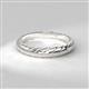2 - Eudora Classic Rope Wedding Band 