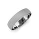 1 - Valerio Glass Finish 2.00 mm Dome Wedding Band 