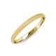 1 - Valerio Glass Finish 2.00 mm Dome Wedding Band 
