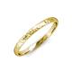 1 - Valerio Hammer Finish 2.00 mm Dome Wedding Band 