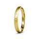 3 - Valerio Hammer Finish 2.00 mm Dome Wedding Band 