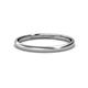 2 - Valerio Satin Finish 2.00 mm Dome Wedding Band 