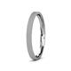 5 - Aidan Glass Finish 2.00 mm Flat Comfort Fit Unisex Wedding Band 