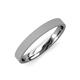 1 - Aidan Glass Finish 2.00 mm Flat Comfort Fit Unisex Wedding Band 