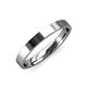 1 - Aidan High Polish 2.00 mm Flat Comfort Fit Unisex Wedding Band 