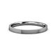 2 - Aidan High Polish 2.00 mm Flat Comfort Fit Unisex Wedding Band 