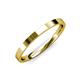 1 - Aidan High Polish 2.00 mm Flat Comfort Fit Unisex Wedding Band 