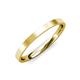 1 - Aidan Satin Finish 2.00 mm Flat Comfort Fit Unisex Wedding Band 