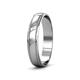 3 - Bryon High Polish 4 mm Milgrain Wedding Band 