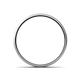 4 - Ezalor Satin Finish 5 mm Center Ridge Wedding Band 