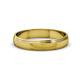 2 - Alain High Polish 4 mm Step Edge Wedding Band 