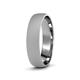 3 - Valerio Glass Finish 2.00 mm Dome Wedding Band 