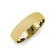 1 - Valerio Glass Finish 2.00 mm Dome Wedding Band 