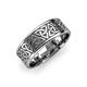 1 - Arden High Polish 7.00 mm Celtic Trinity Knot Wedding Band 