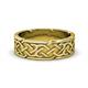 2 - Evan High Polish 7.00 mm Celtic Wedding Band 