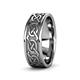 3 - Daryl High Polish 7.00 mm Celtic Knot Wedding Band 