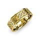1 - Daryl High Polish 7.00 mm Celtic Knot Wedding Band 