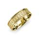 1 - Eavan High Polish 6.00 mm Celtic Wedding Band 