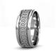 3 - Eavan High Polish 6.00 mm Celtic Wedding Band 