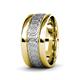 3 - Eavan High Polish 6.00 mm Two Tone Celtic Wedding Band 