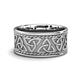 2 - Laney High Polish 10 mm Celtic Trinity Knot Wedding Band 