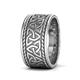 3 - Laney High Polish 10 mm Celtic Trinity Knot Wedding Band 