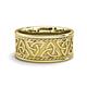 2 - Laney High Polish 10 mm Celtic Trinity Knot Wedding Band 