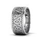 3 - Laney High Polish 10 mm Celtic Trinity Knot Wedding Band 