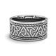 2 - Laney High Polish 10 mm Celtic Trinity Knot Wedding Band 