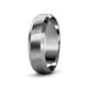 4 - Feivel High Polish 4.00 mm Beveled Edge Wedding Band 