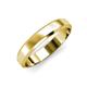 1 - Feivel Satin Finish 4.00 mm Beveled Edge Wedding Band 