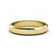 3 - Feivel Satin Finish 4.00 mm Beveled Edge Wedding Band 