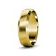 4 - Feivel High Polish 4.00 mm Beveled Edge Wedding Band 