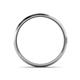 5 - Feivel Hammer Finish 4.00 mm Beveled Edge Wedding Band 