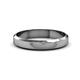 3 - Feivel High Polish 4.00 mm Beveled Edge Wedding Band 