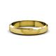 3 - Feivel High Polish 4.00 mm Beveled Edge Wedding Band 