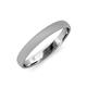 1 - Valerio Glass Finish Dome Wedding Band (2.00 mm) 