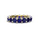 1 - Laida 4.00 mm Blue Sapphire Eternity Band 