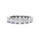 1 - Laida 4.00 mm White Sapphire Eternity Band 