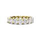1 - Laida 4.00 mm White Sapphire Eternity Band 