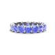 1 - Laida 4.00 mm Tanzanite Eternity Band 