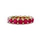 1 - Laida 4.00 mm Ruby Eternity Band 