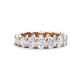1 - Laida 4.00 mm White Sapphire Eternity Band 