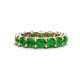 1 - Laida 4.00 mm Green Garnet Eternity Band 